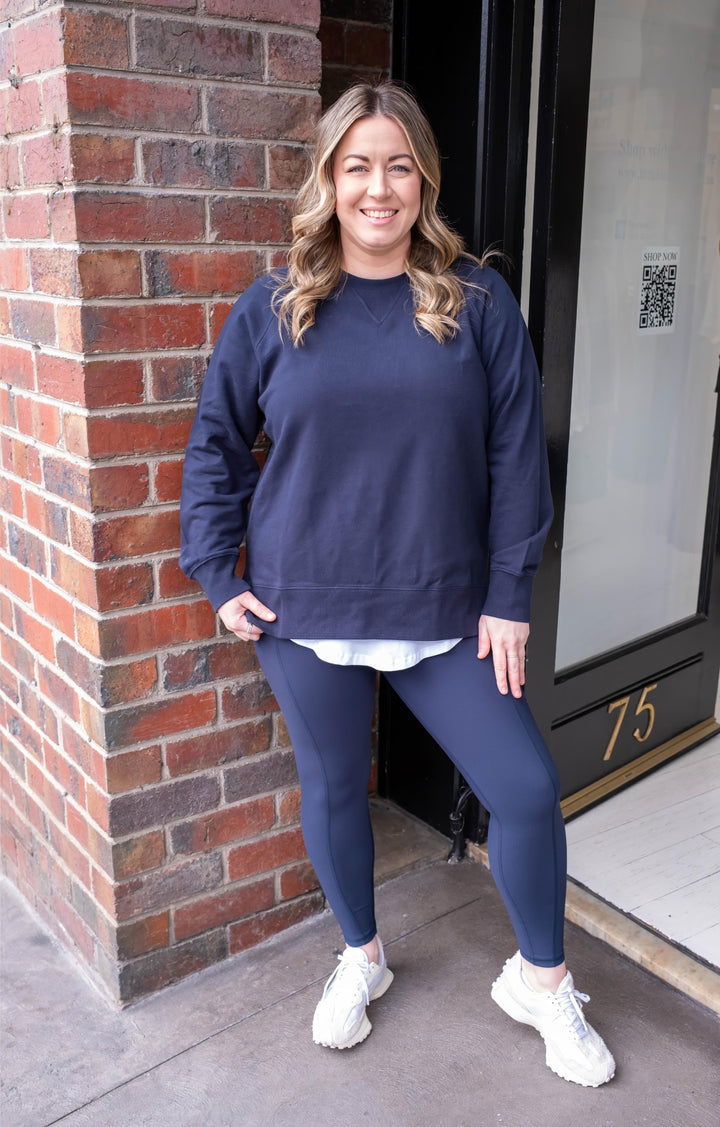 Elm - Melbourne Crew Navy