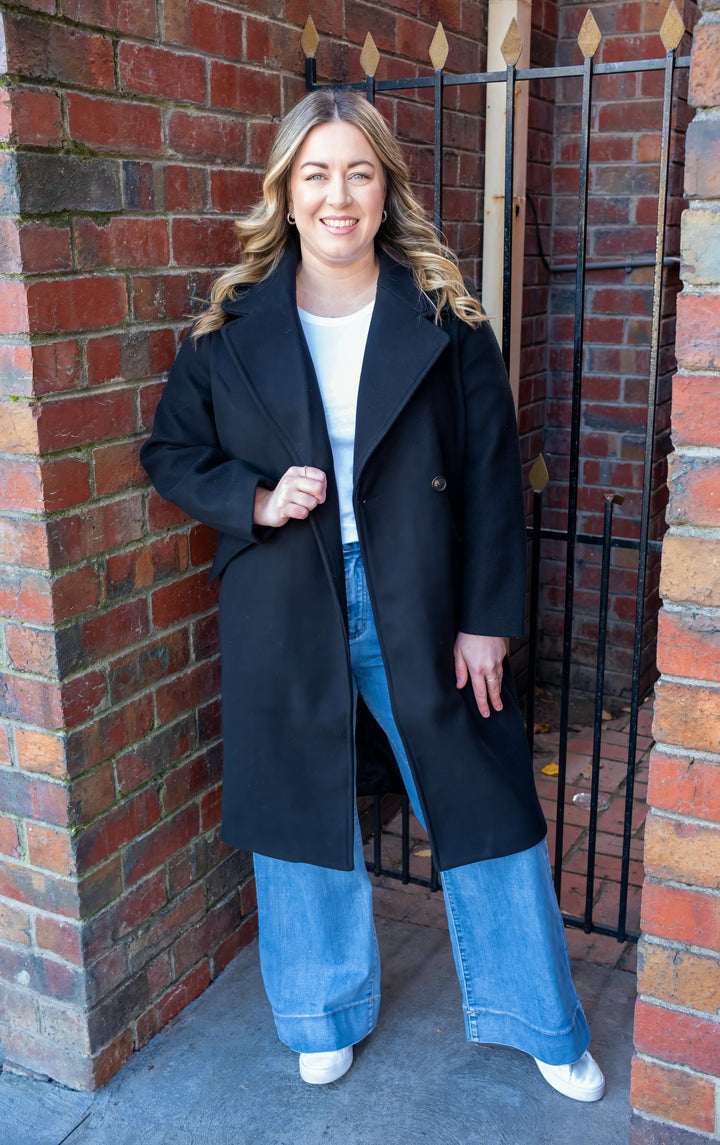 Iris Coat Black