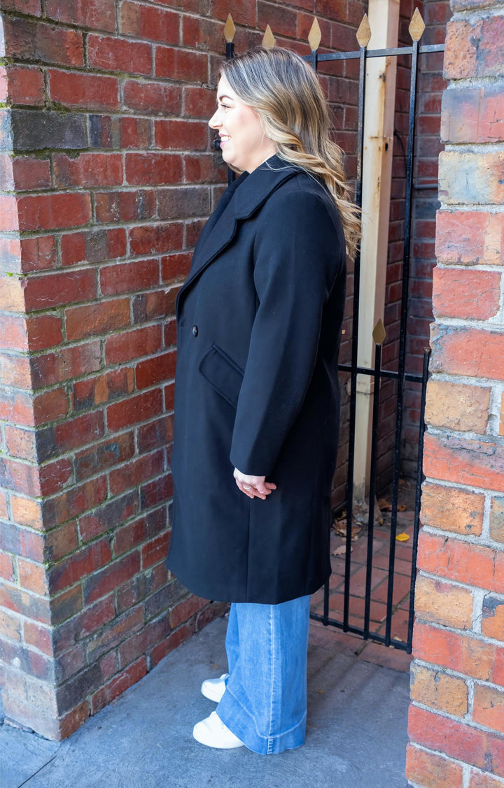 Iris Coat Black
