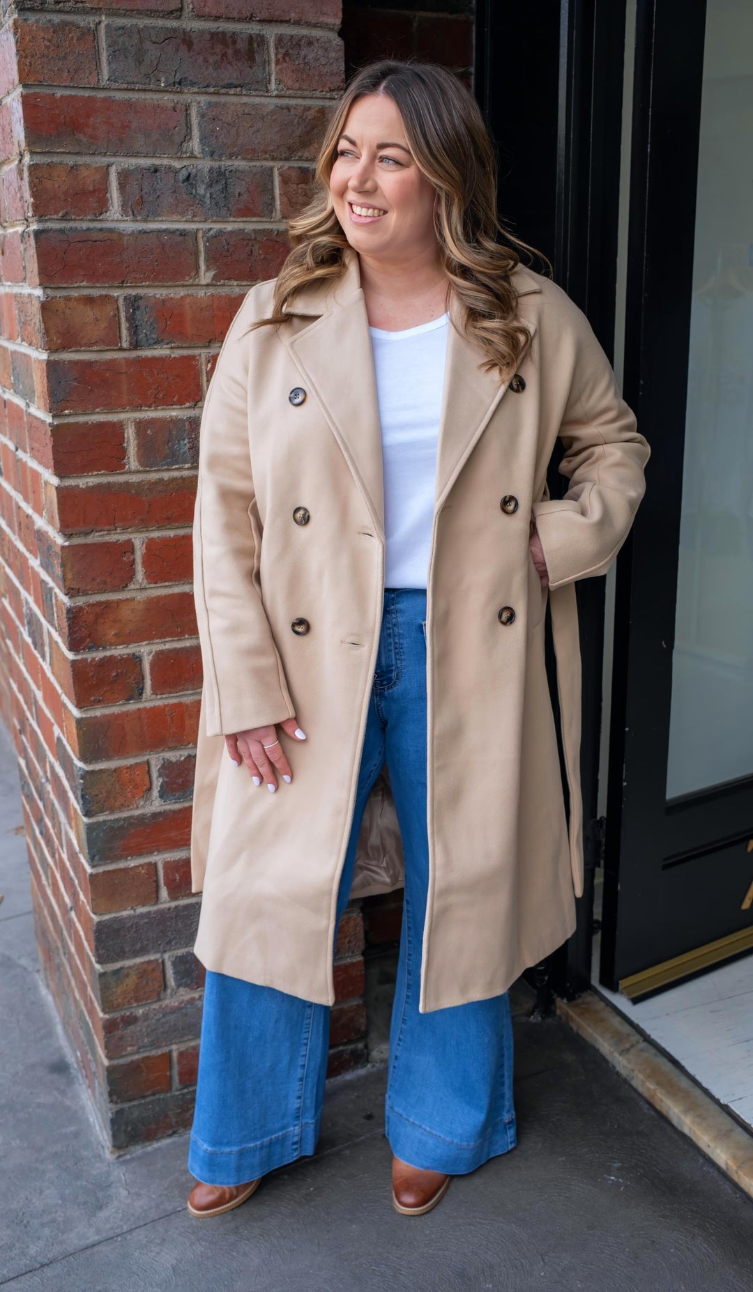 Boston Coat Beige