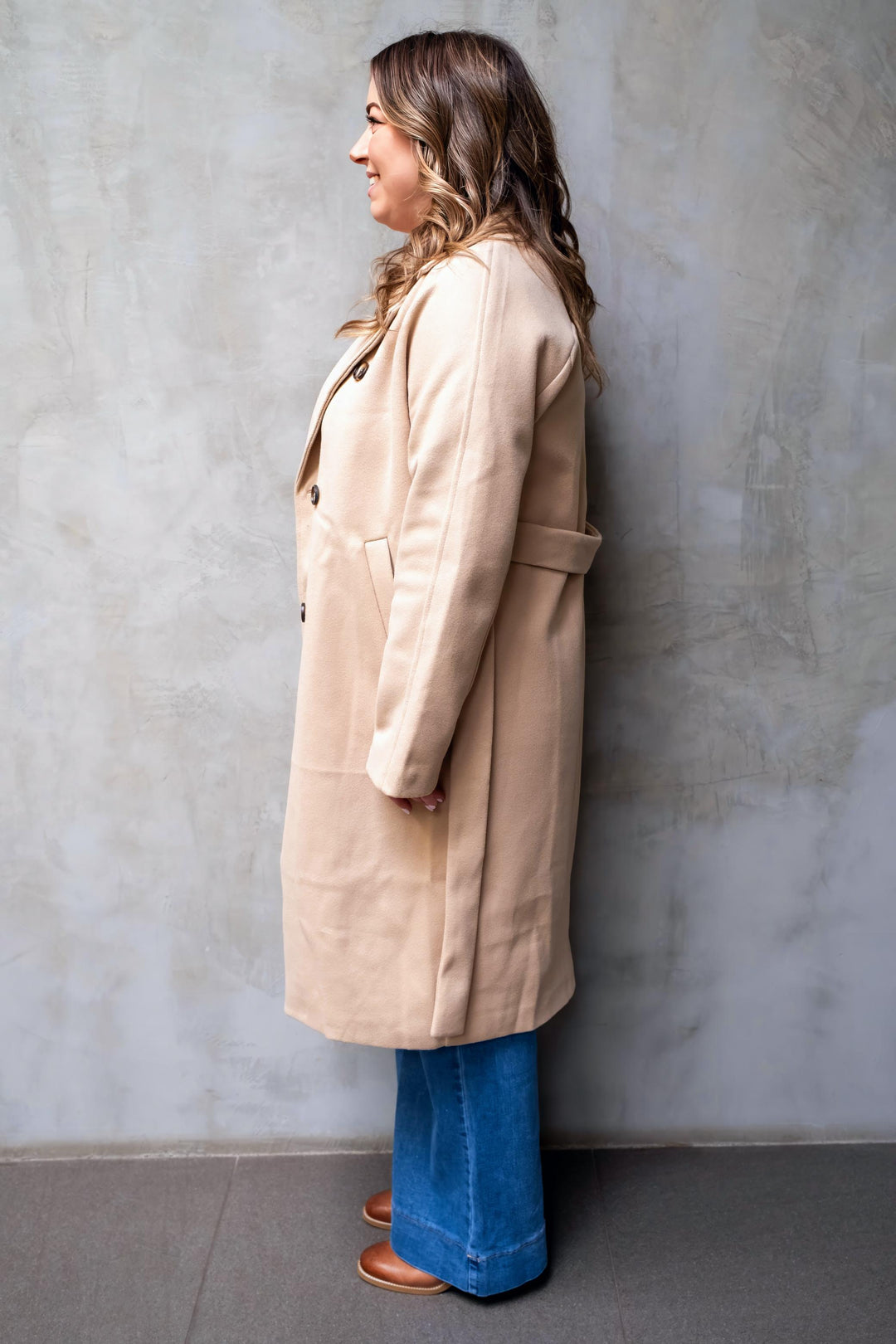 Boston Coat Beige