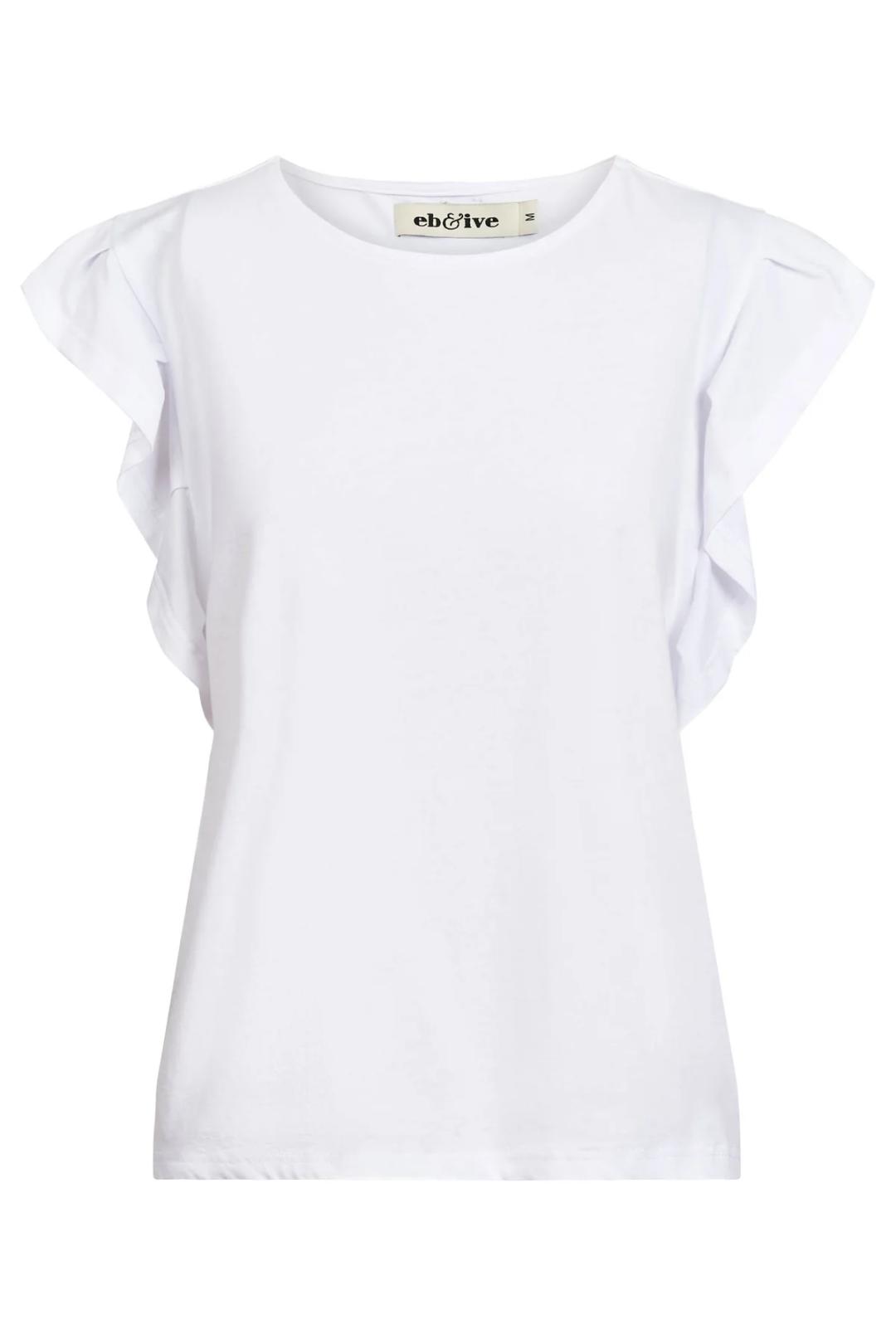 Eb & Ive - Francia Frill Tank White