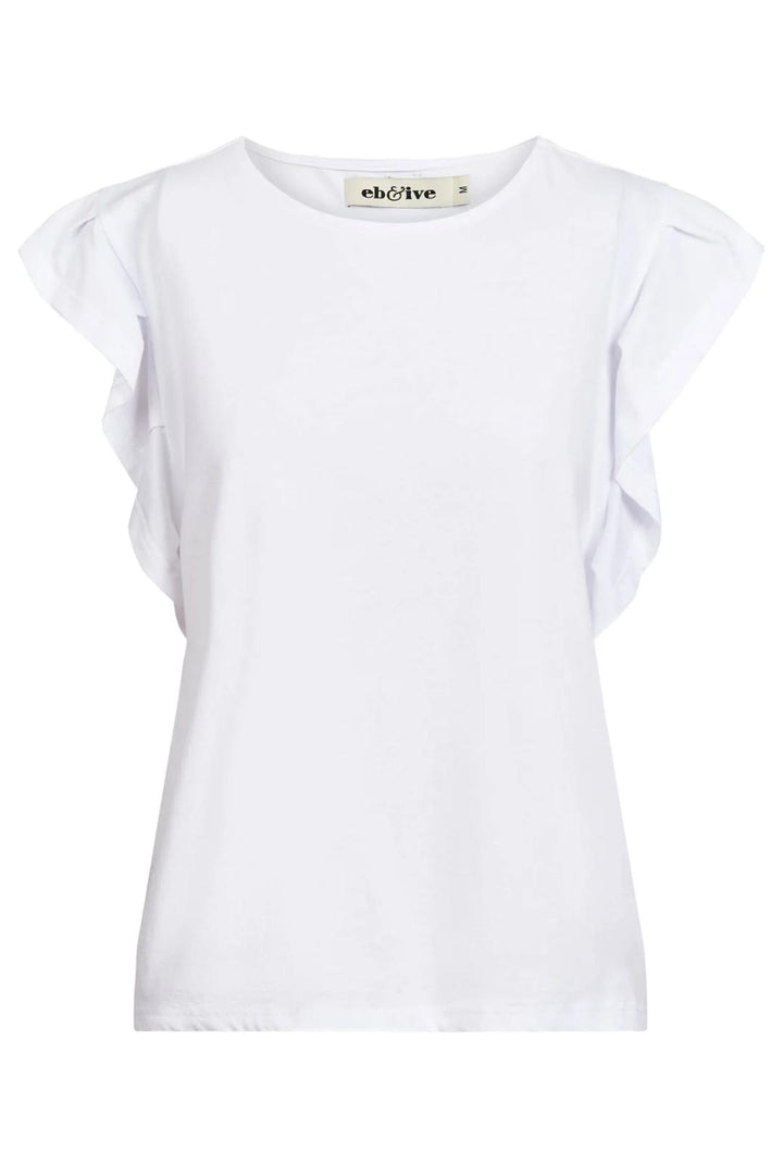 Eb & Ive - Francia Frill Tank White