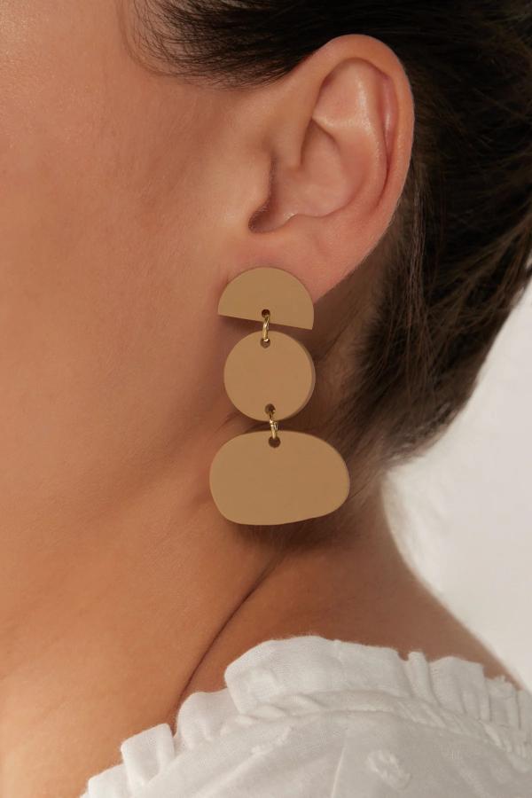 Eb & Ive - Lido Earring Camel