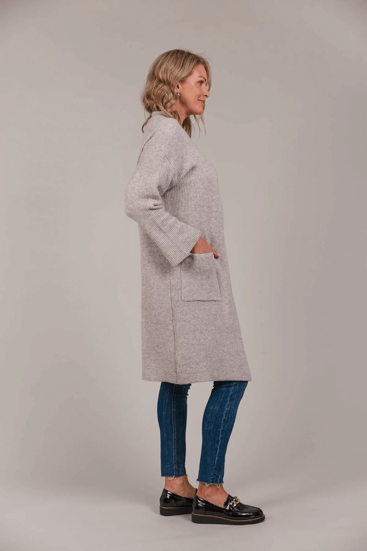 Eb & Ive - Merano Cardigan Flax