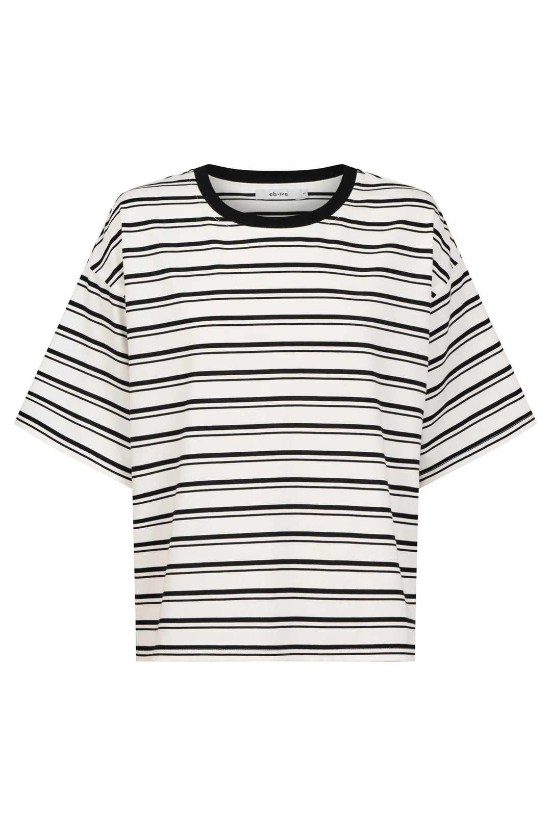 Eb &amp; Ive - Paloma T-Shirt Black / White Stripe