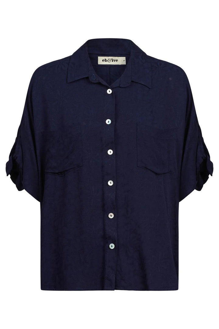 Eb & Ive - Parisio Tie Shirt Indigo