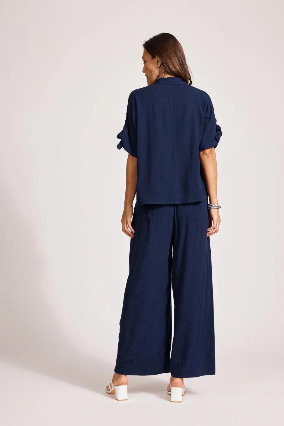 Eb & Ive - Parisio Tie Shirt Indigo