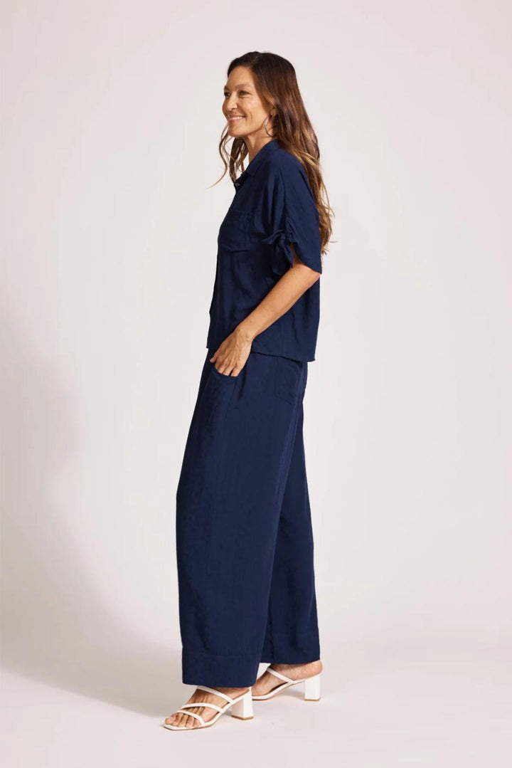 Eb & Ive - Parisio Tie Shirt Indigo