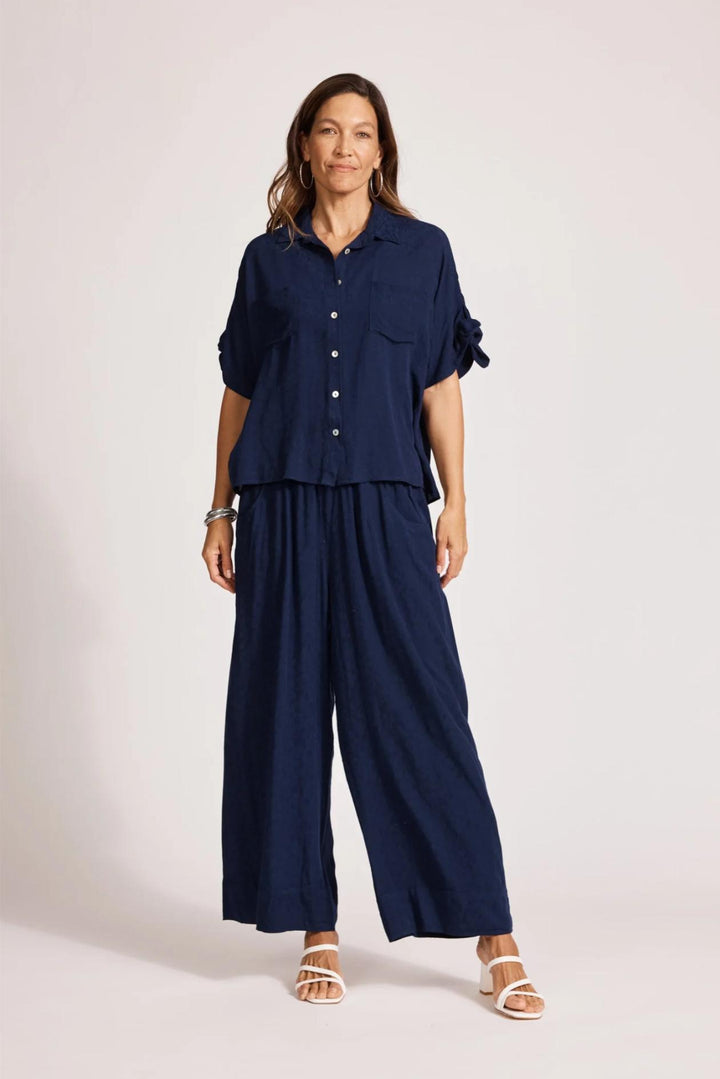 Eb & Ive - Parisio Tie Shirt Indigo