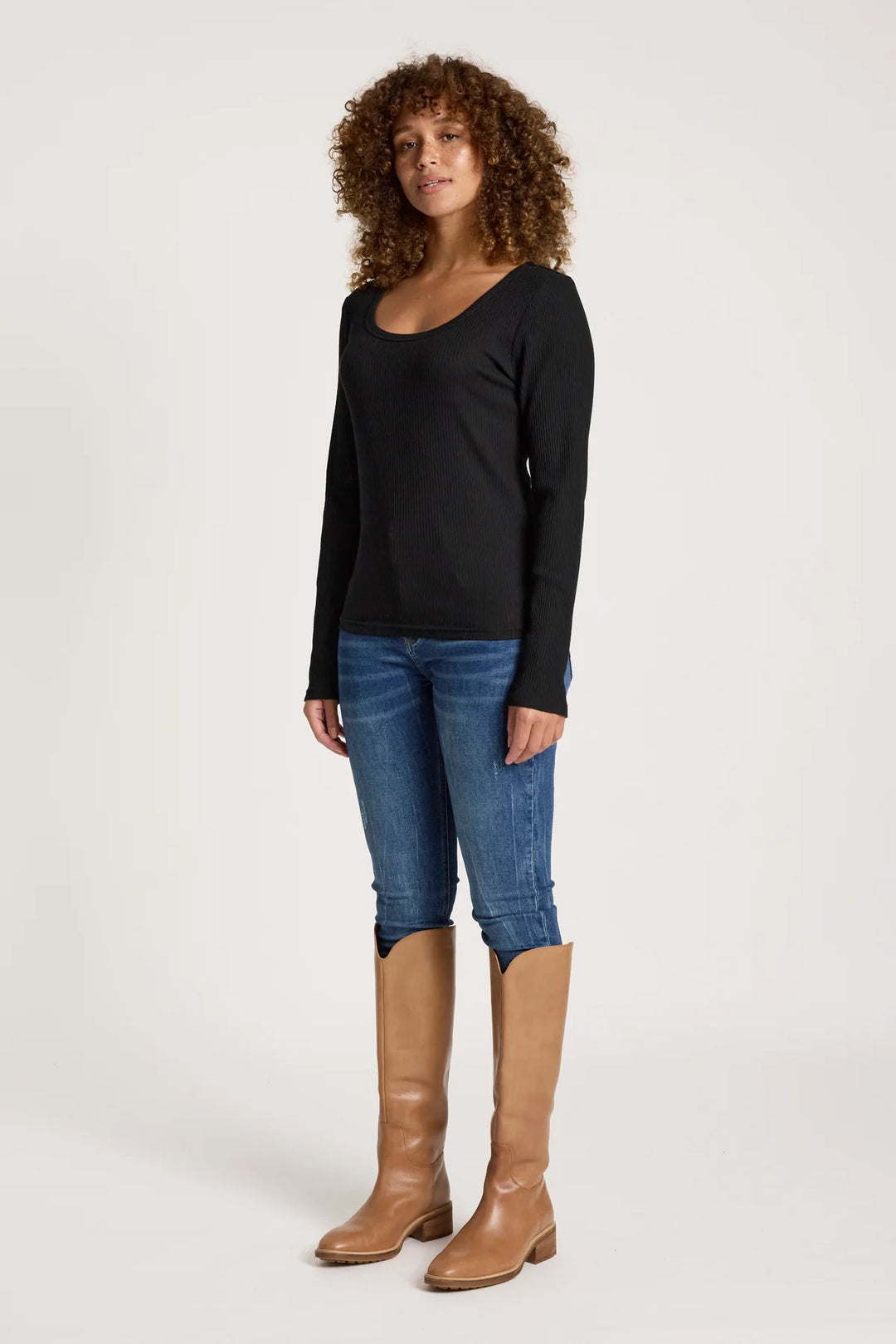 Eb &amp; Ive - Plage Long Sleeve Tshirt Black
