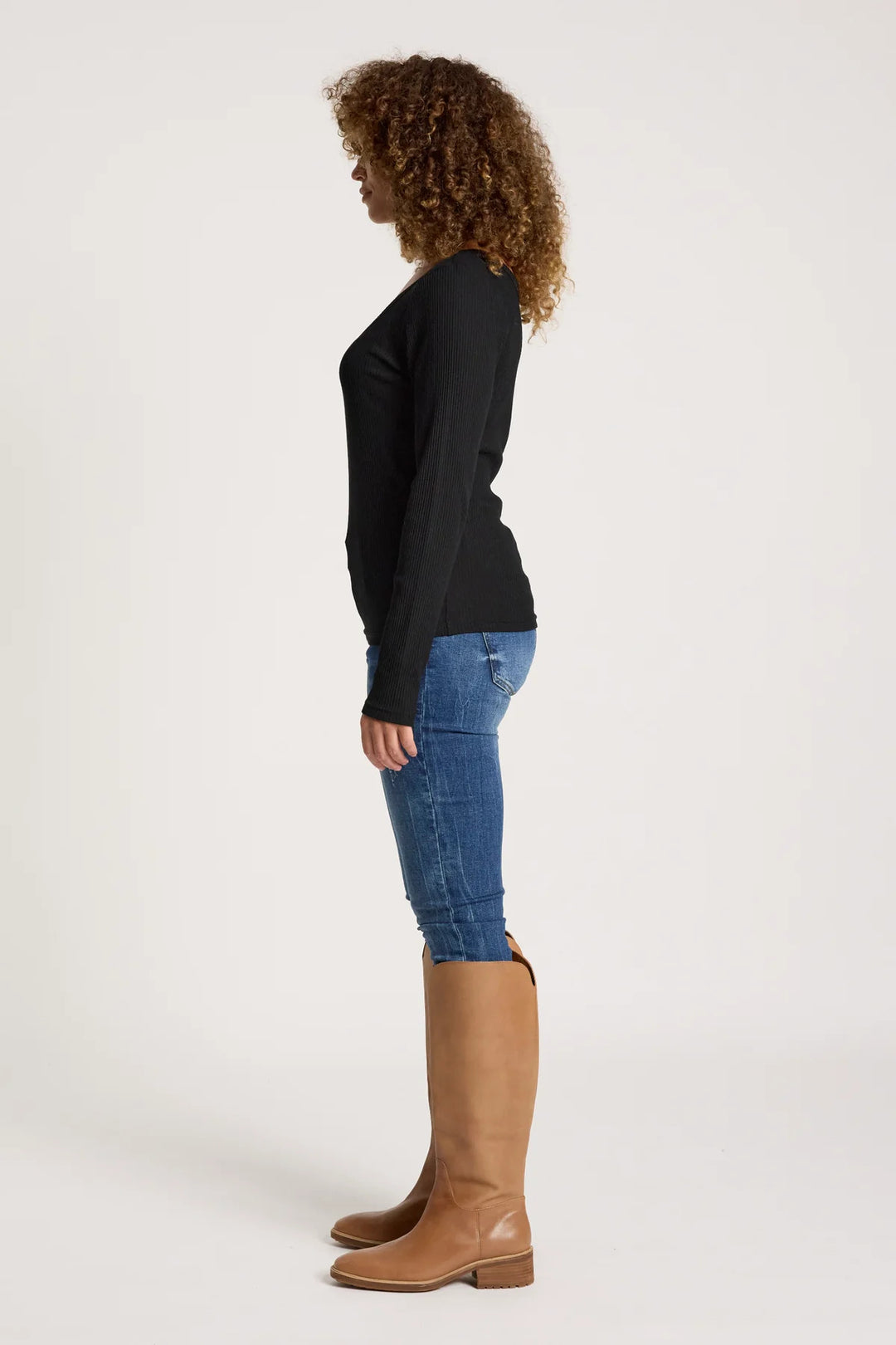 Eb &amp; Ive - Plage Long Sleeve Tshirt Black