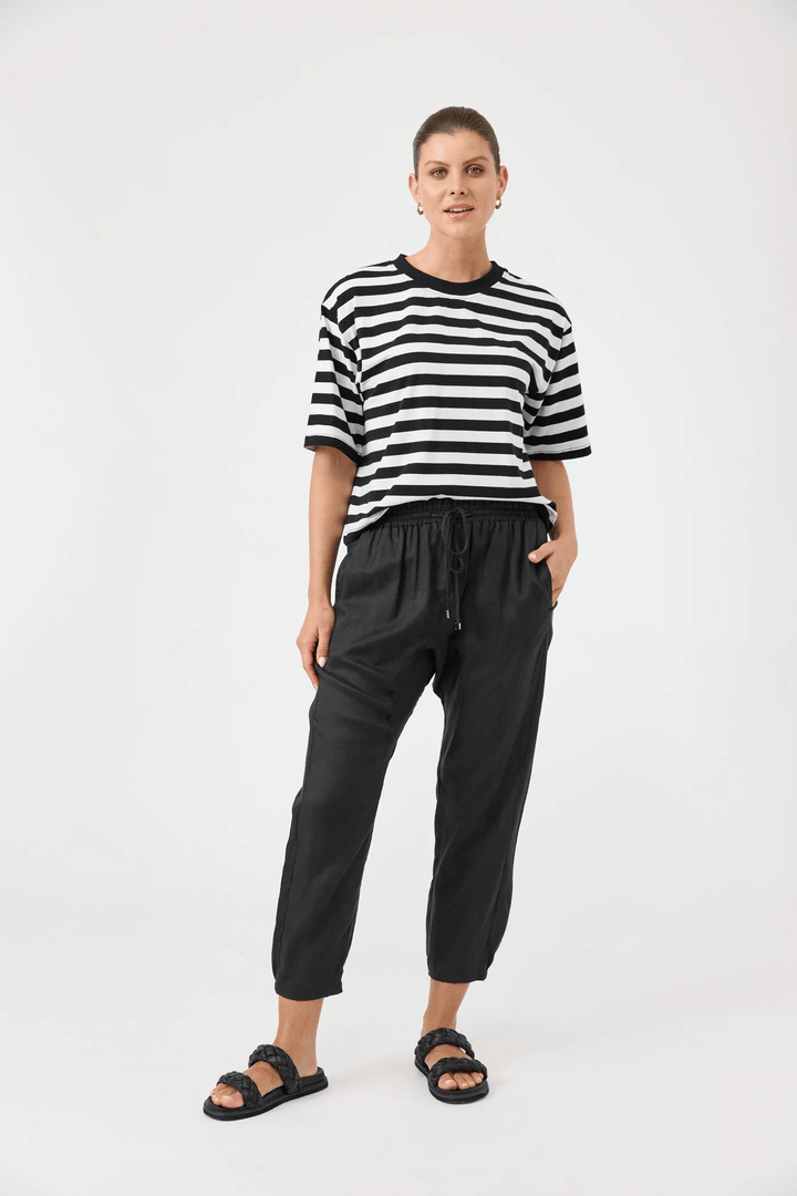 Eb & Ive - Studio Relaxed Pant Ebony