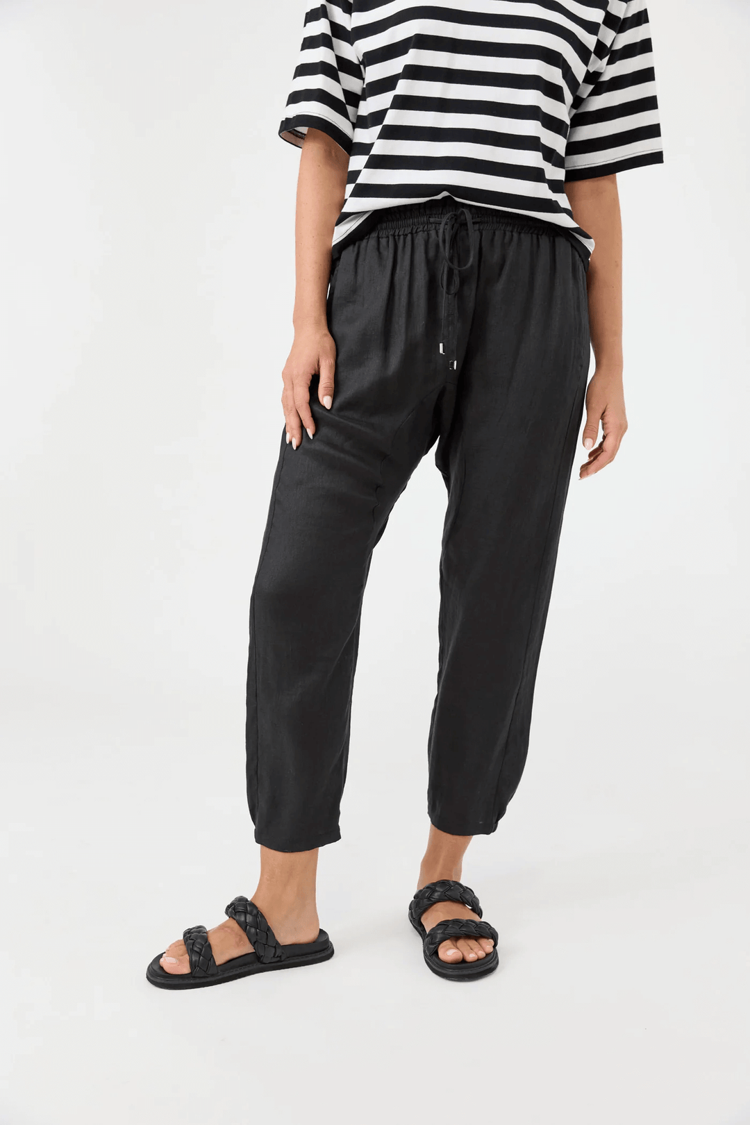 Eb & Ive - Studio Relaxed Pant Ebony