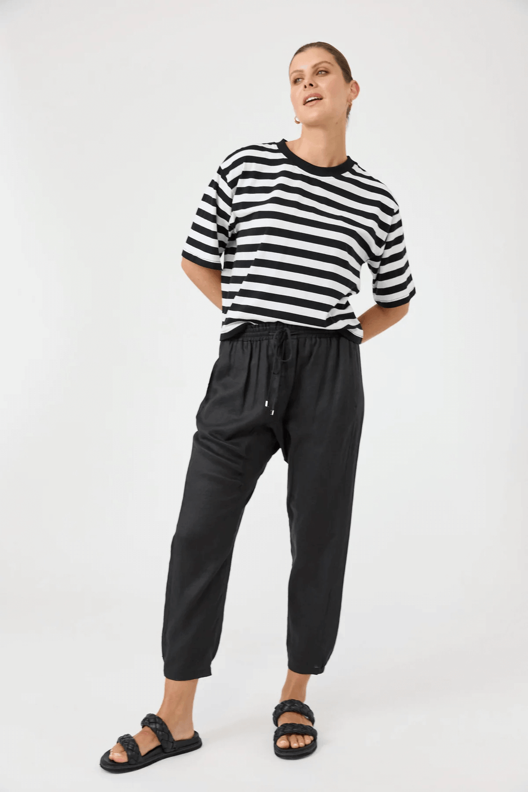 Eb & Ive - Studio Relaxed Pant Ebony