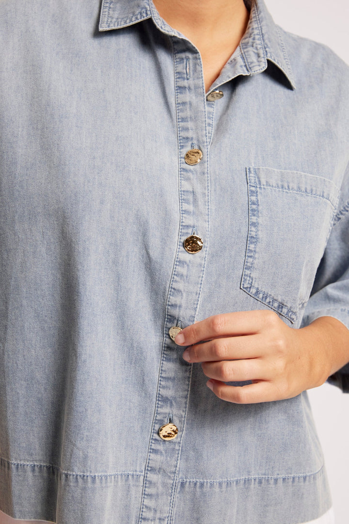 Eb &amp; Ive - Roam Shirt Denim