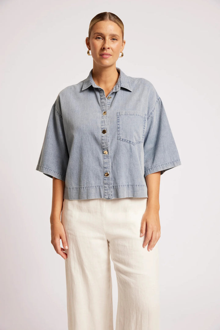 Eb &amp; Ive - Roam Shirt Denim
