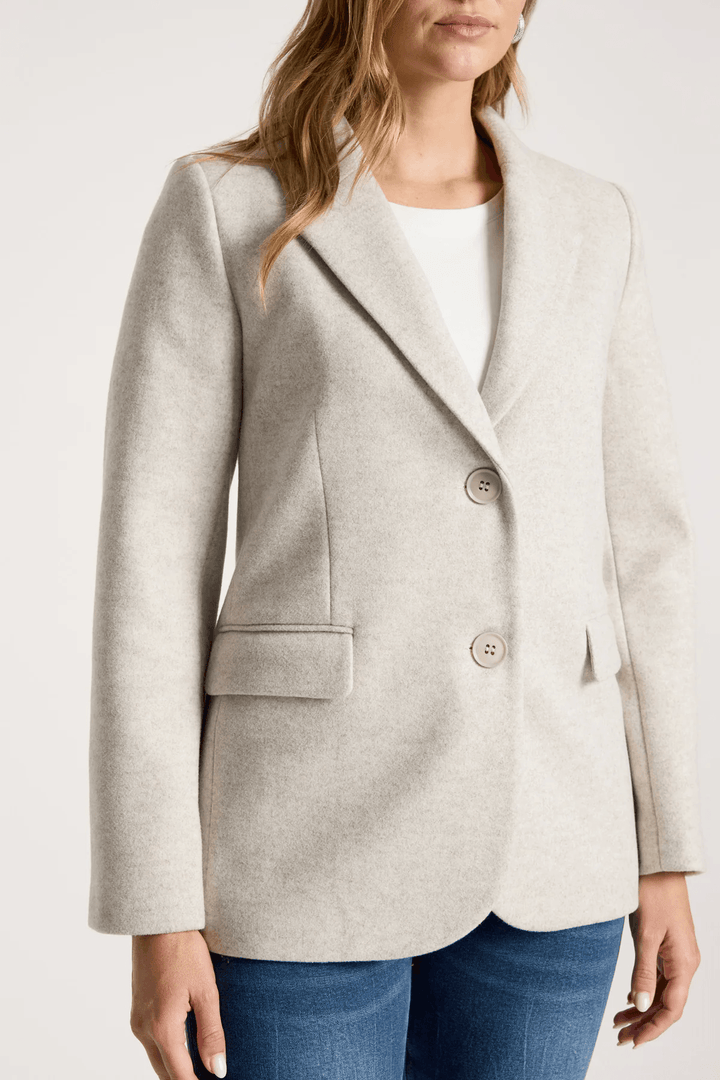 Eb &amp; Ive - Sable Blazer Bisque