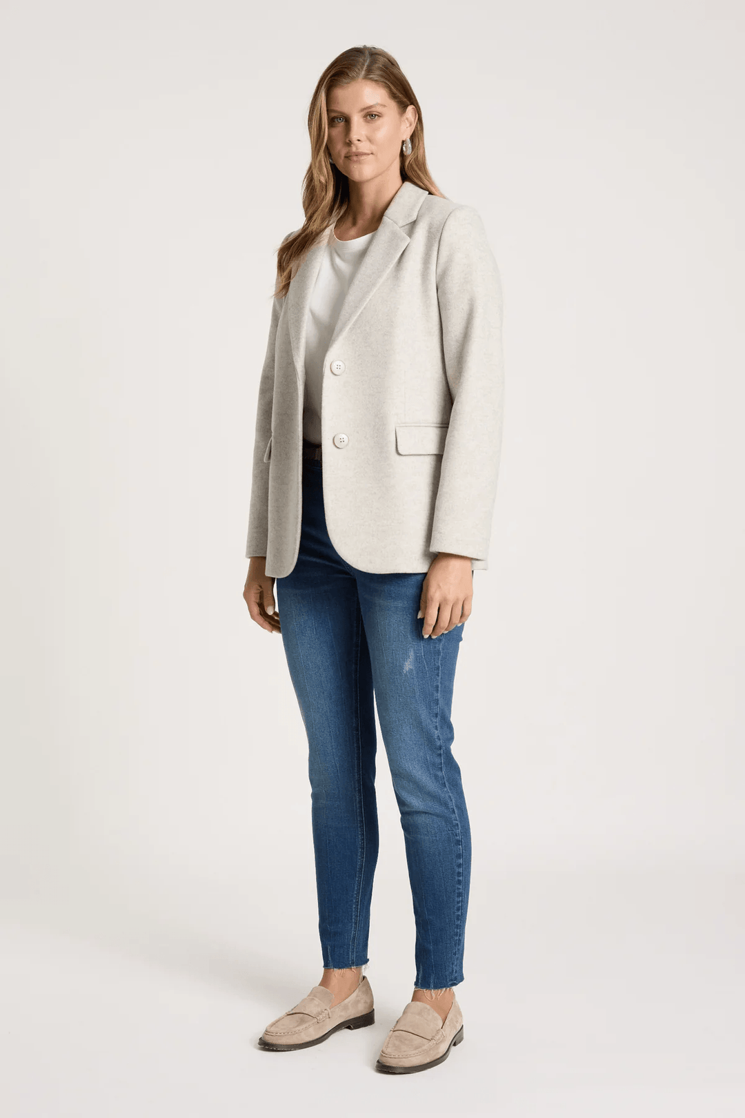Eb &amp; Ive - Sable Blazer Bisque