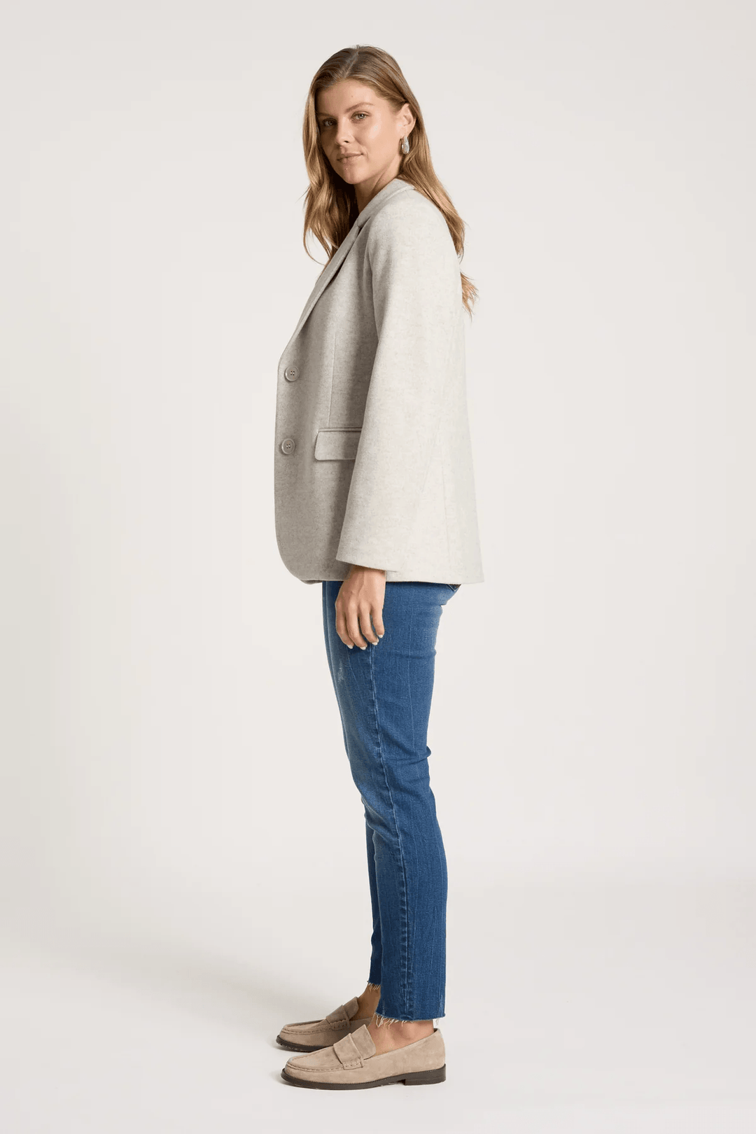Eb &amp; Ive - Sable Blazer Bisque