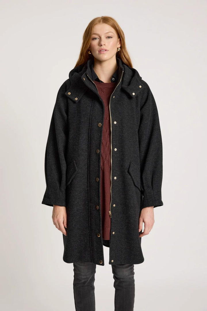 Eb &amp; Ive - Sable Hood Jacket Char
