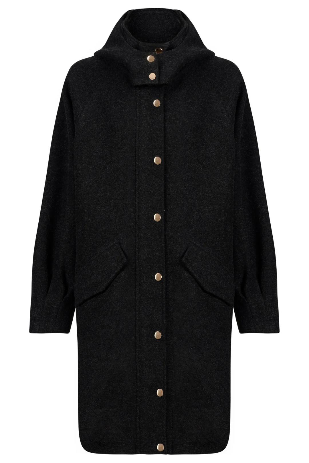 Eb &amp; Ive - Sable Hood Jacket Char