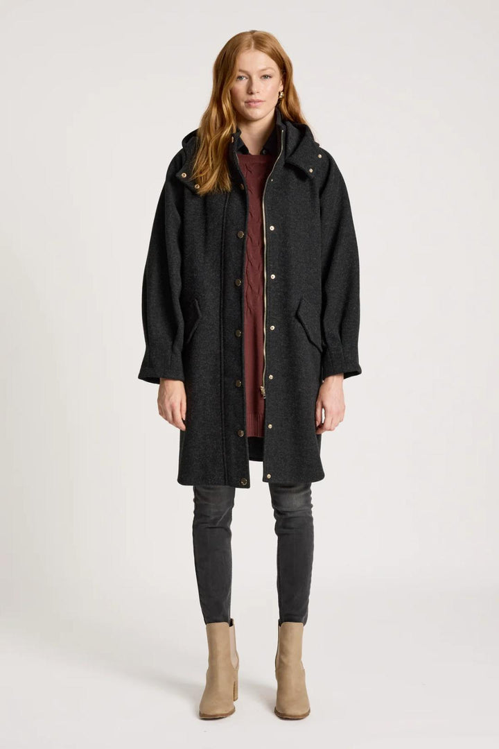 Eb &amp; Ive - Sable Hood Jacket Char