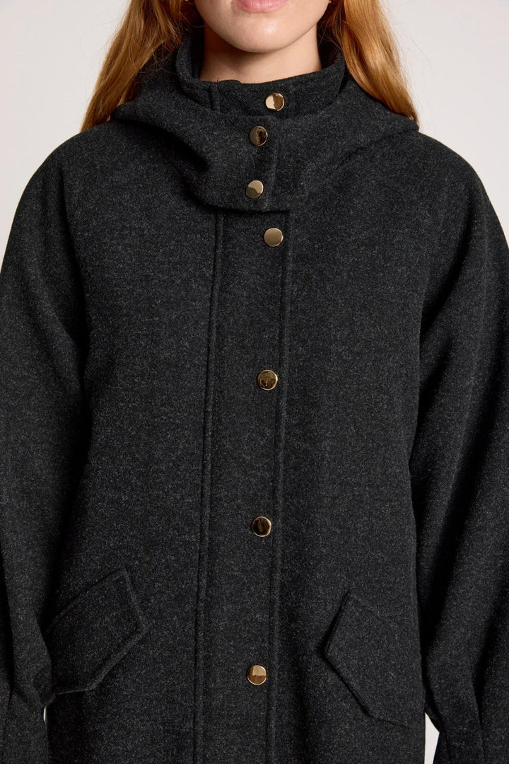 Eb &amp; Ive - Sable Hood Jacket Char