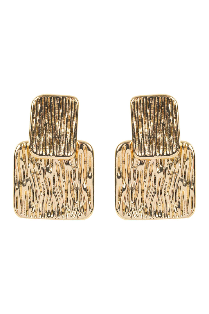 Eb &amp; Ive - Sansi Cube Earring Gold