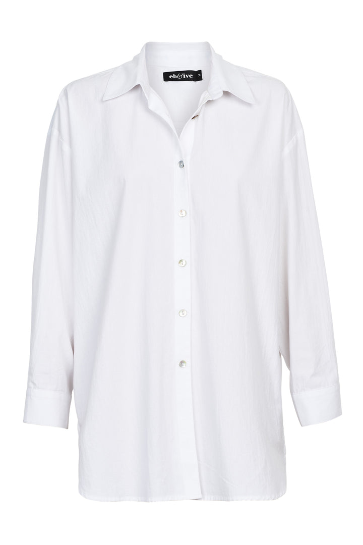 Eb & Ive - Studio Oversized Shirt White