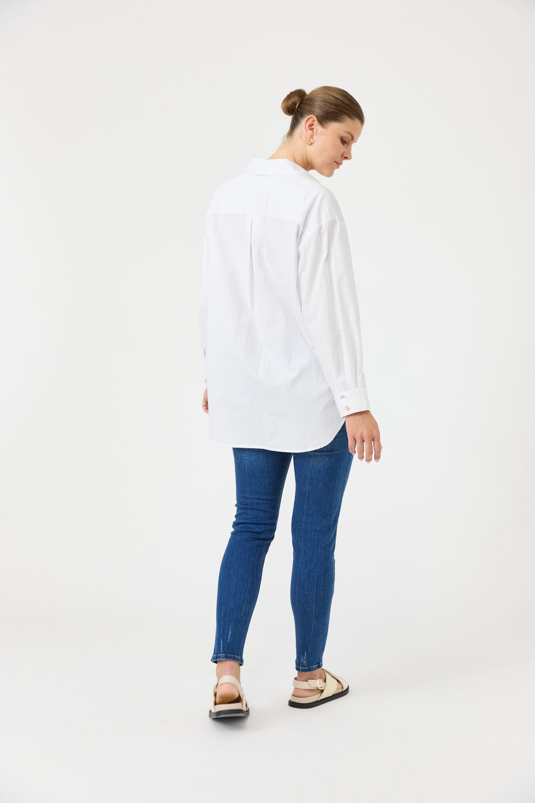 Eb & Ive - Studio Oversized Shirt White