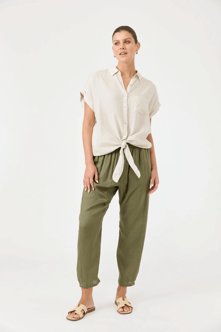 Eb & Ive - Studio Tie Shirt Tusk