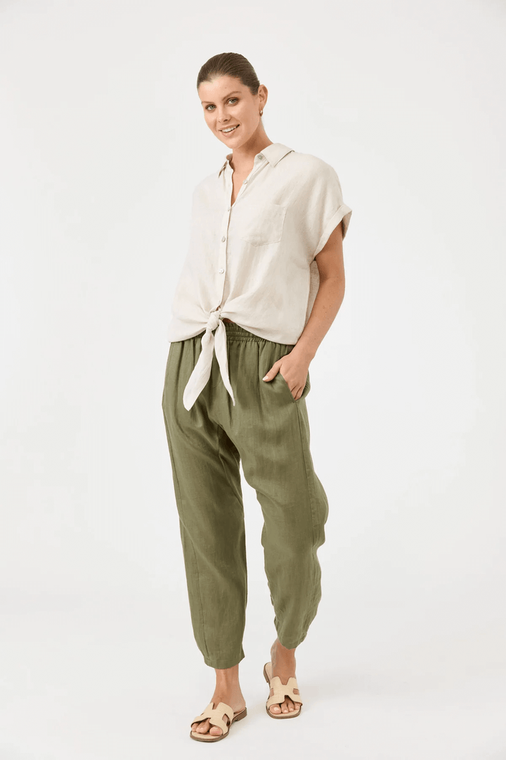 Eb & Ive - Studio Tie Shirt Tusk
