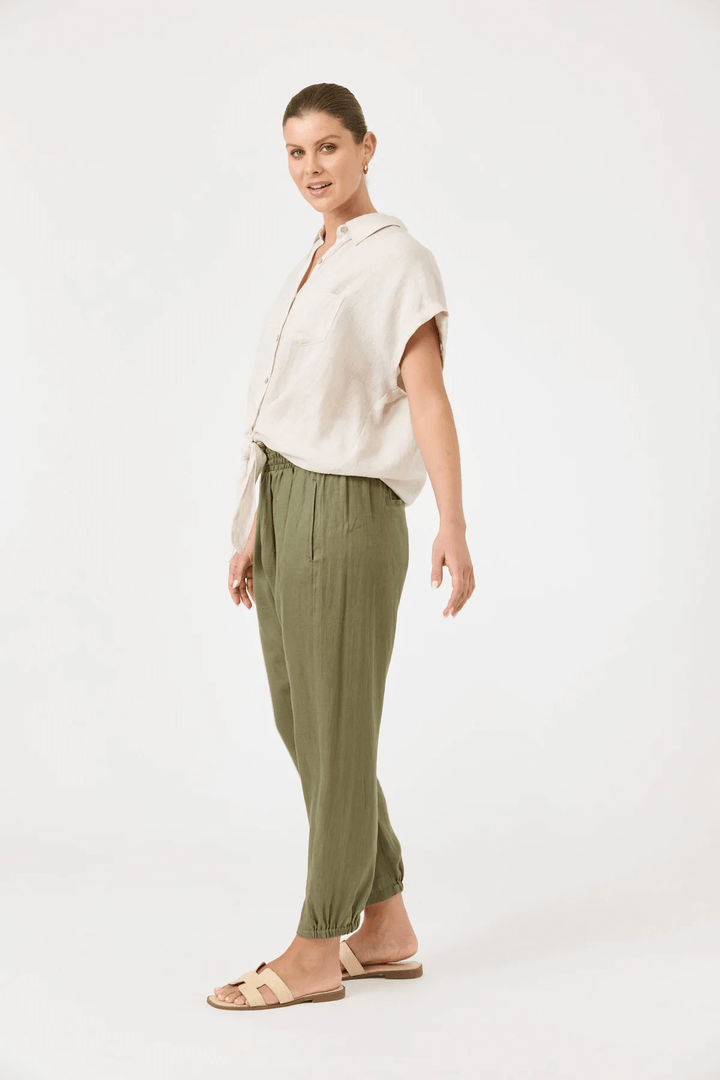 Eb & Ive - Studio Tie Shirt Tusk