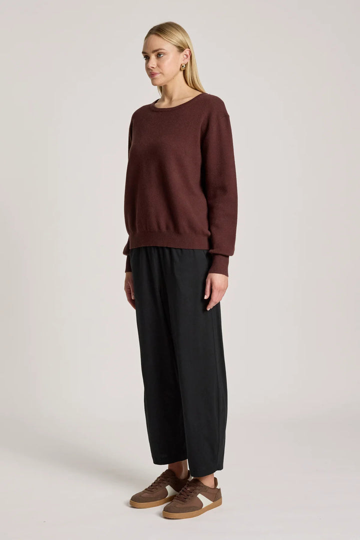 Eb &amp; Ive - Zala Jumper Mahogany