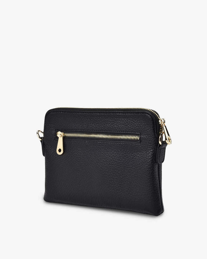 Elms + King - Bowery Crossbody Wallet Black