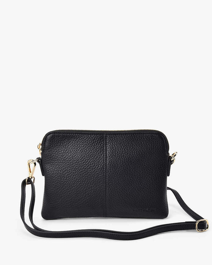 Elms + King - Bowery Crossbody Wallet Black