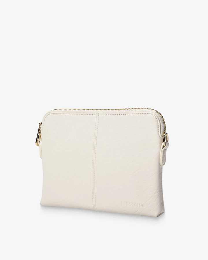 Elms + King - Bowery Crossbody Wallet Chalk