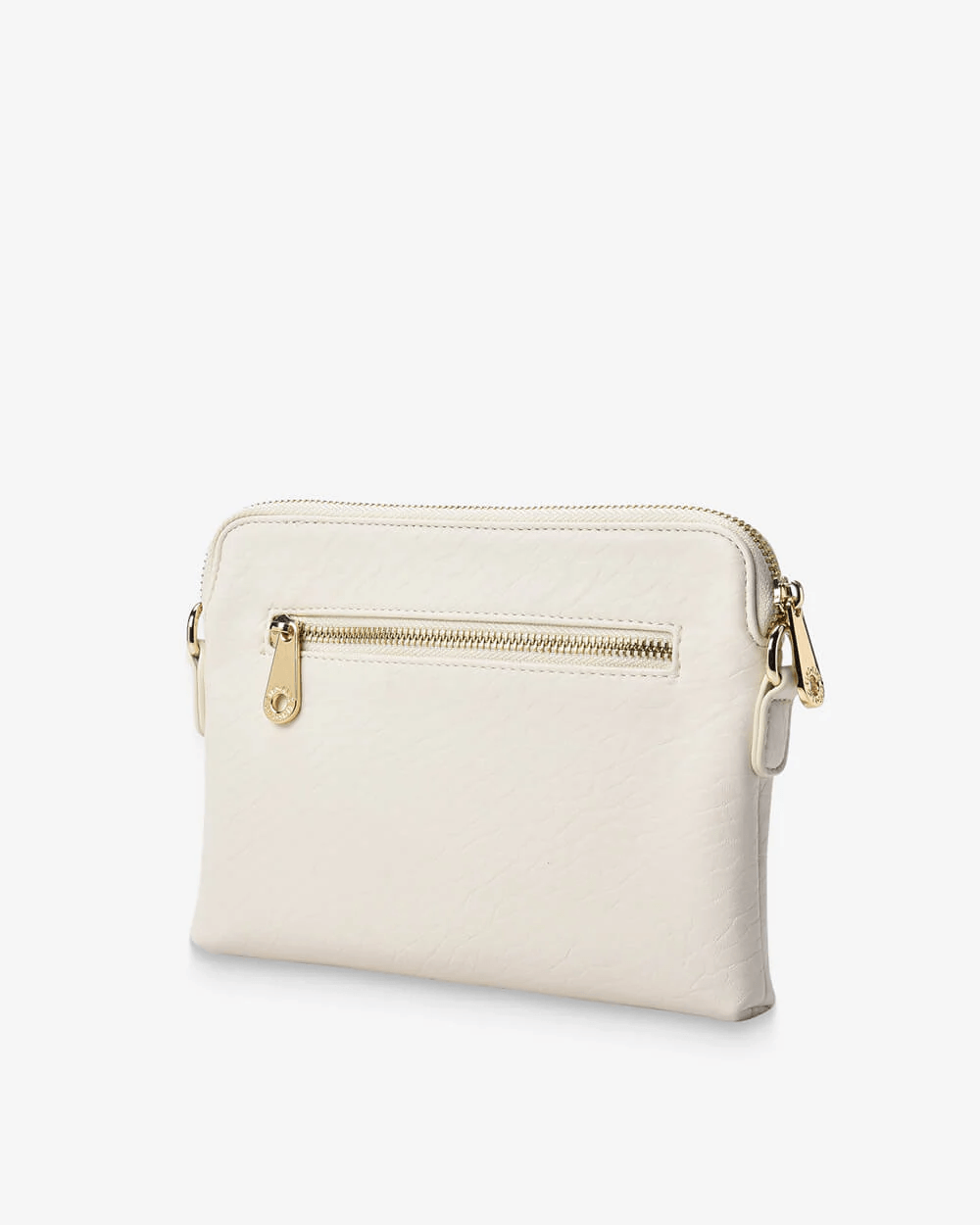 Elms + King - Bowery Crossbody Wallet Chalk