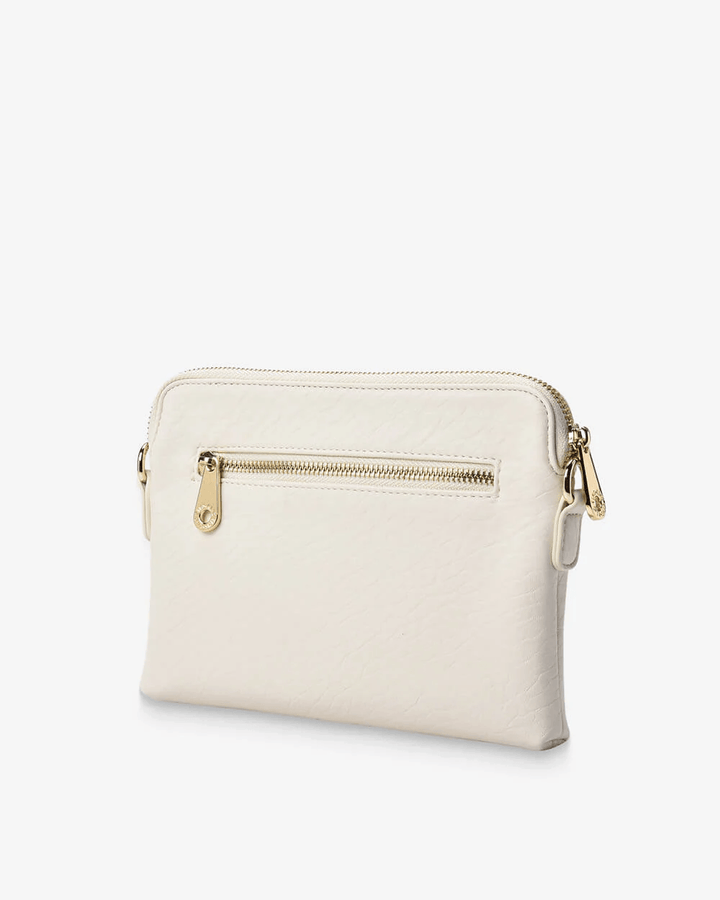 Elms + King - Bowery Crossbody Wallet Chalk