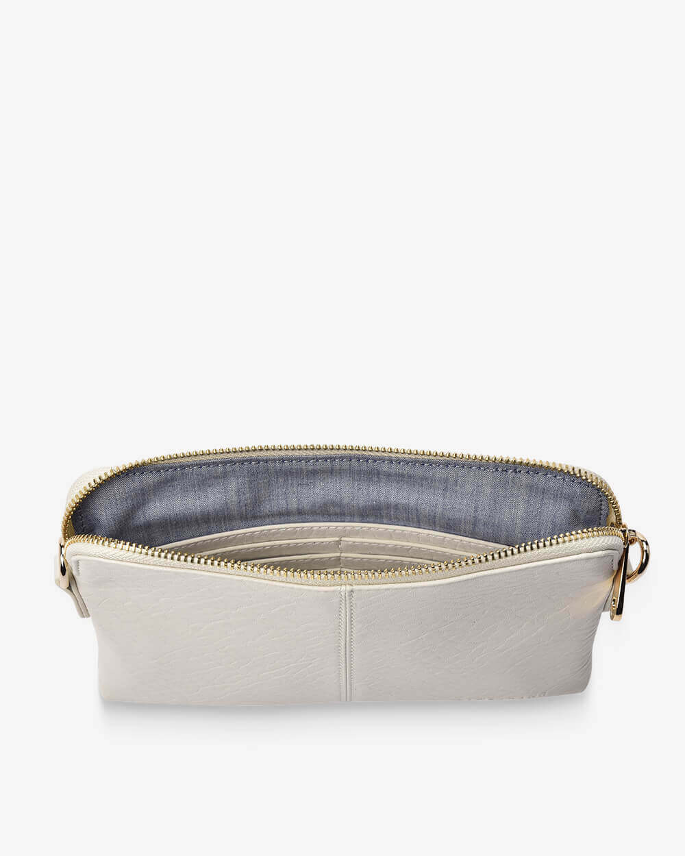 Elms + King - Bowery Crossbody Wallet Chalk