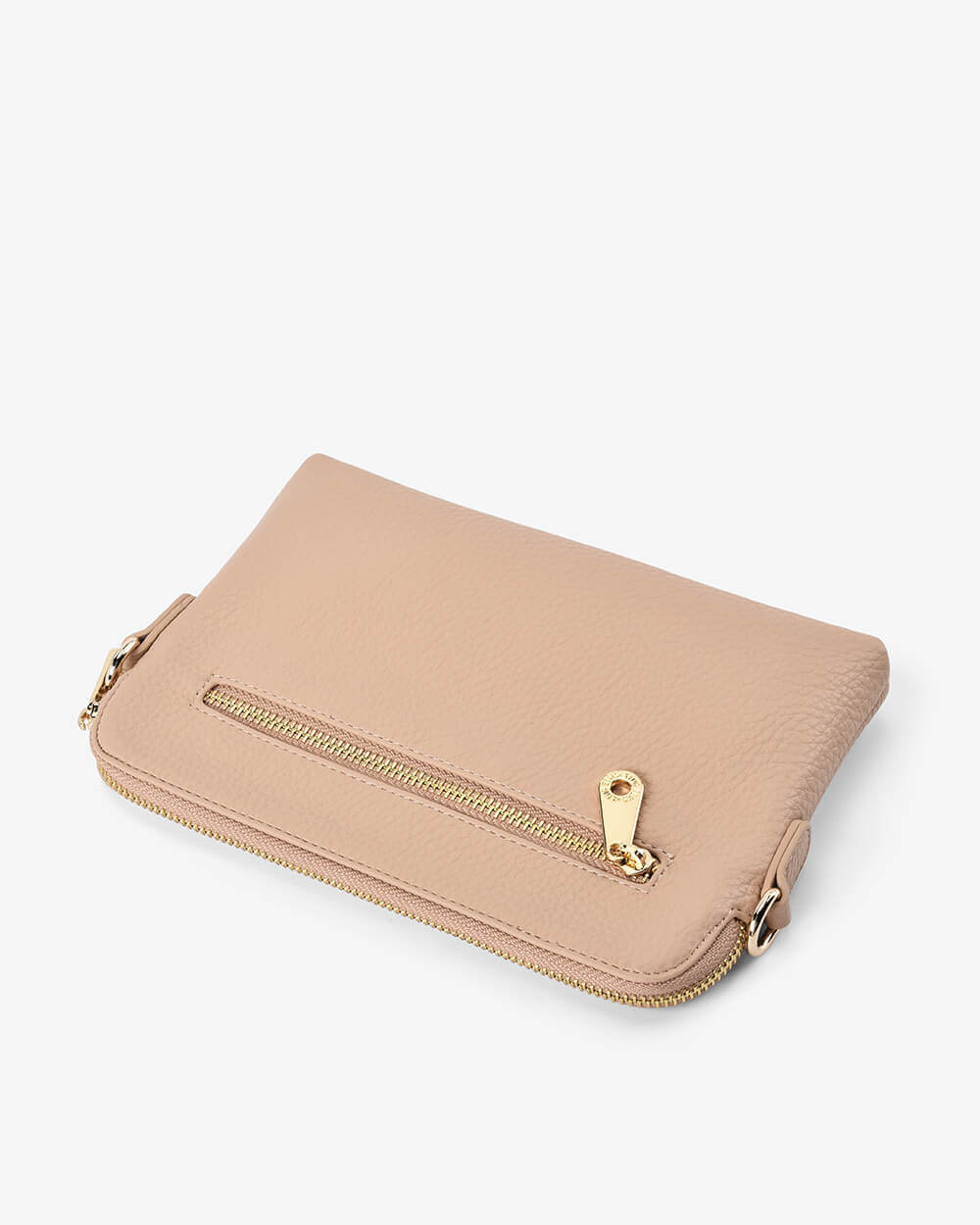 Elms + King - Bowery Crossbody Wallet Neutral Pebble