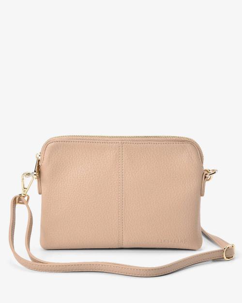 Elms + King - Bowery Crossbody Wallet Neutral Pebble