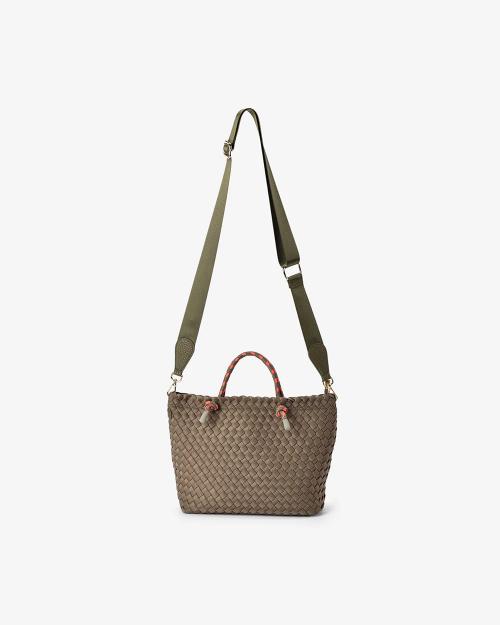 Elms + King - Michigan Tote Khaki Neo Plait