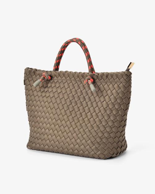 Elms + King - Michigan Tote Khaki Neo Plait
