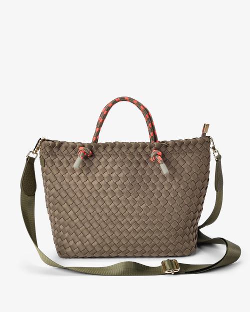 Elms + King - Michigan Tote Khaki Neo Plait