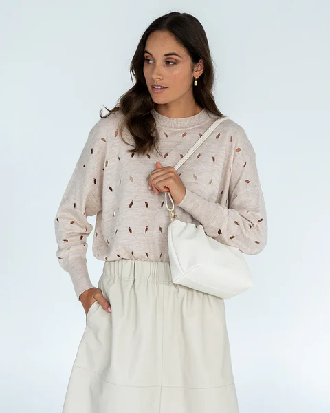 Elms + King - Monty Bag Chalk