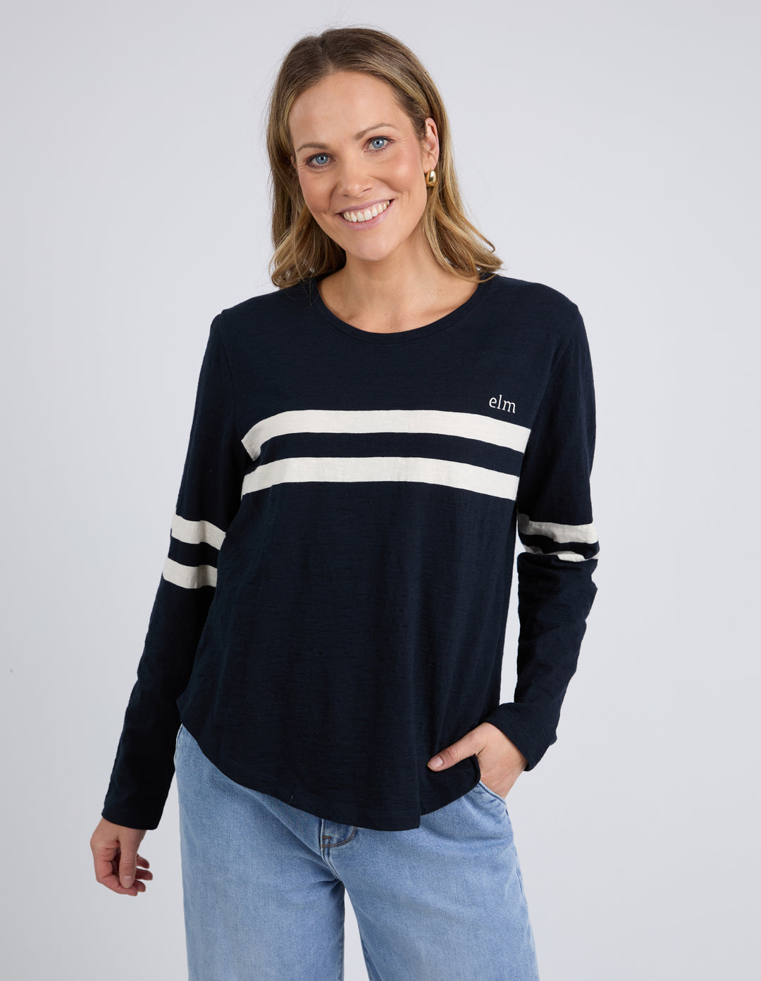 Elm - Adora L/S Tee Navy