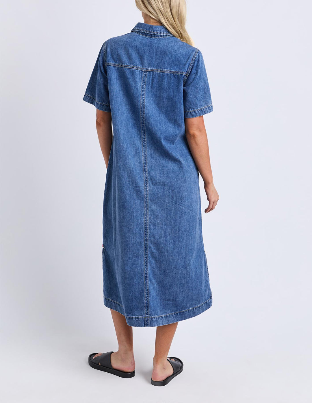 Elm - Ayla Midi Dress Blue