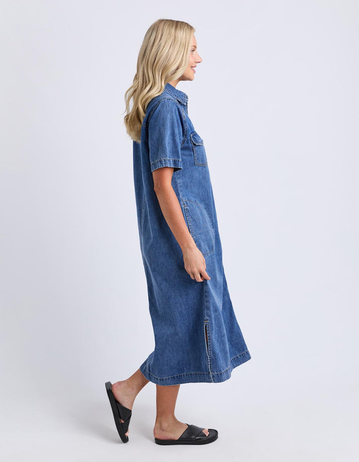 Elm - Ayla Midi Dress Blue